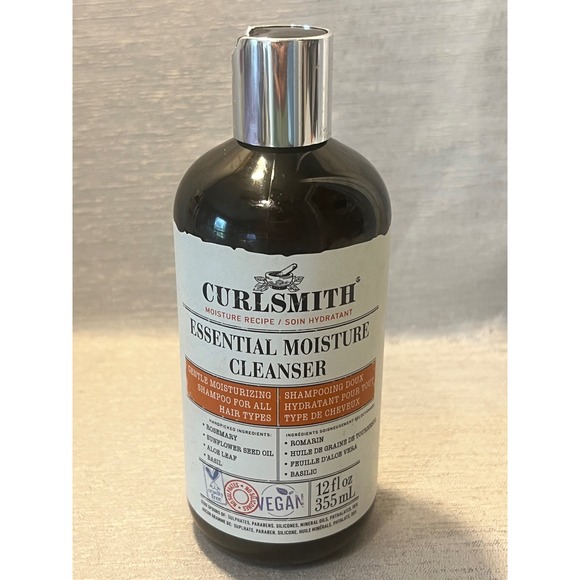Curlsmith Other - Curlsmith Essential Moisture Cleanser 12oz Vegan Shampoo All Hair Types